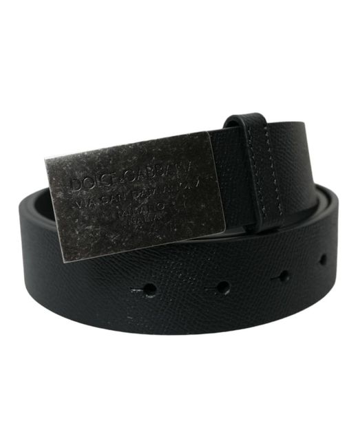 Dolce & Gabbana Belts in Black für Herren