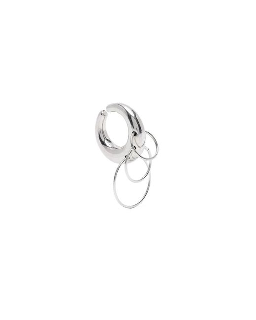 Earrings Panconesi de color Metallic