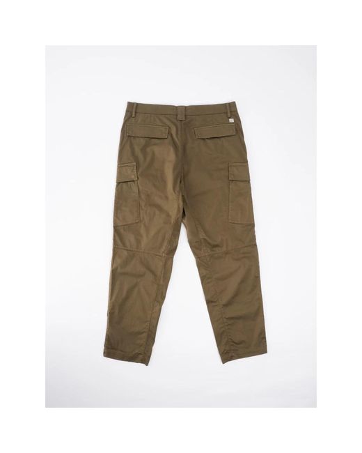 C P Company Straight Trousers in het Green voor heren