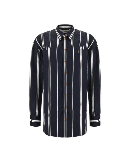 Vivienne Westwood Blue Casual Shirts for men