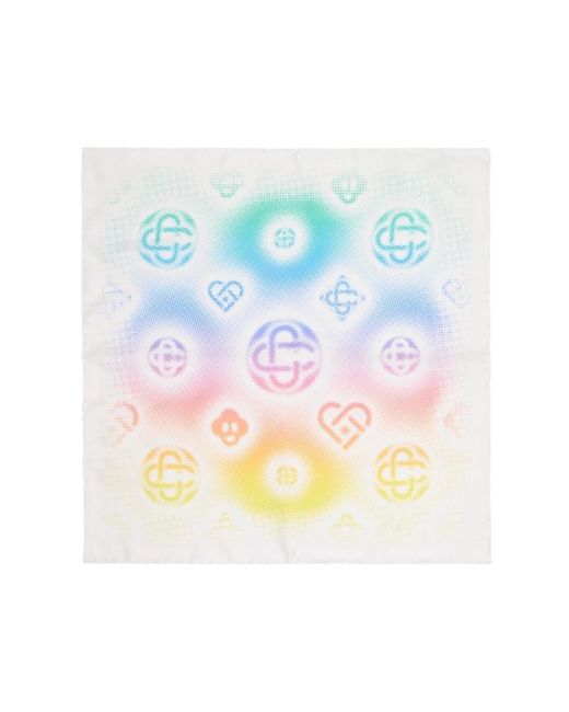 Casablanca Blue Scarves for men