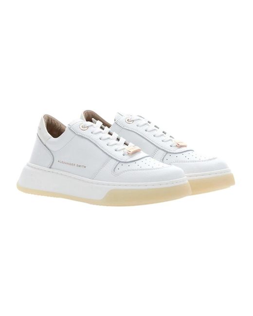 Alexander Smith White Sneakers