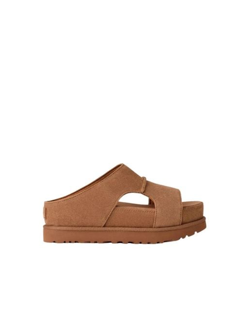 Sliders Ugg en coloris Brown