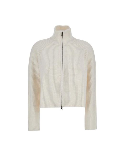 Lisa Yang White Cashmere Knitwear