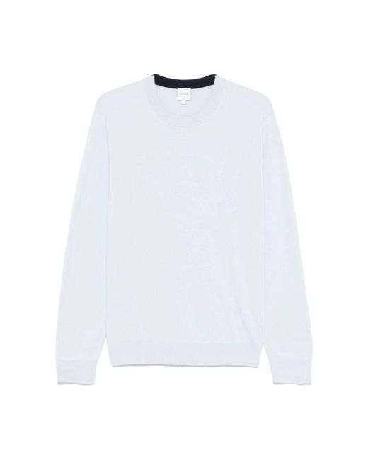 Knitwear > round-neck knitwear Paul Smith pour homme en coloris White