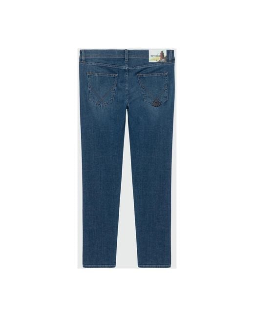 Roy Rogers Blue Slim-Fit Jeans for men