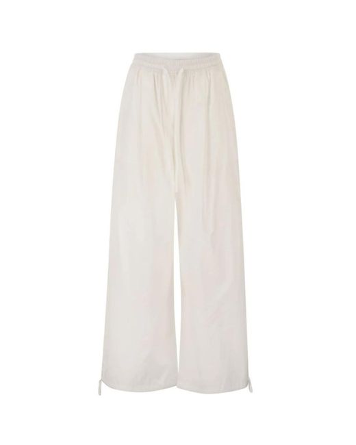 Weekend by Maxmara White Wide Trousers