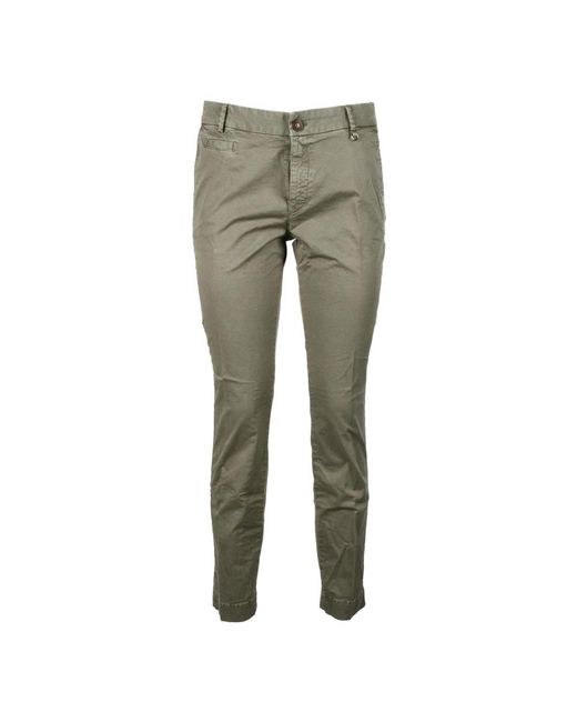Mason's Gray Slim-Fit Trousers
