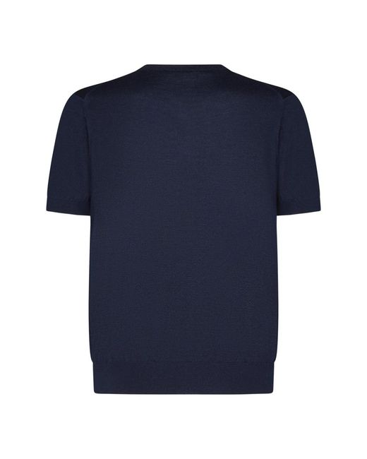 Drumohr Blue T-Shirts for men