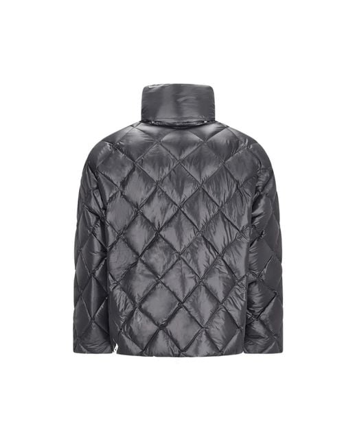 Jil Sander Gewatteerd Donsjack in het Gray voor heren