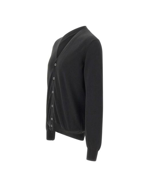 Gran Sasso Black Cardigans for men