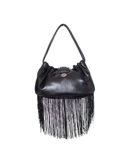 Armani Black Shoulder Bags