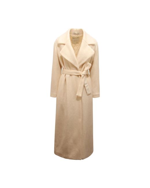 EMMA & GAIA Natural Belted Coats