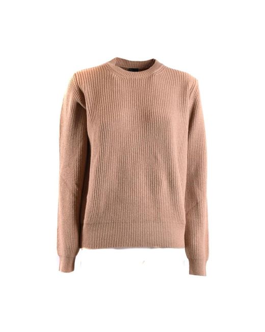 Pinko Pink Round-Neck Knitwear