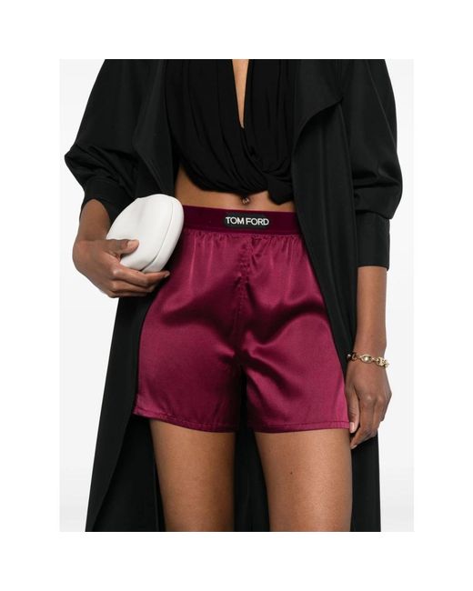 Tom Ford Red Pyjamas