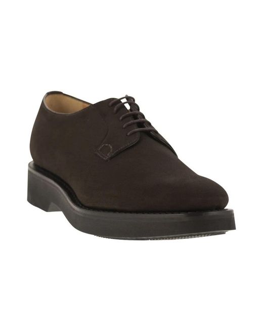 Church's Black Laced Shoes for men