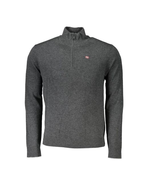 Napapijri Gray Turtlenecks for men