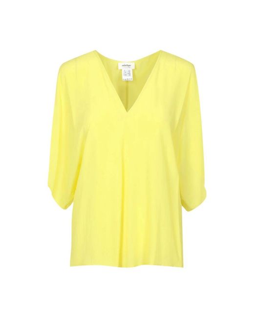 Ottod'Ame Yellow Blouses