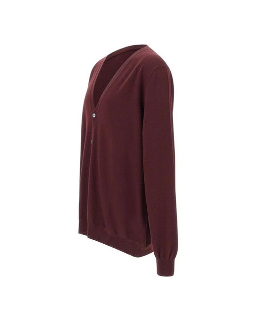 Gran Sasso Purple Cardigans for men