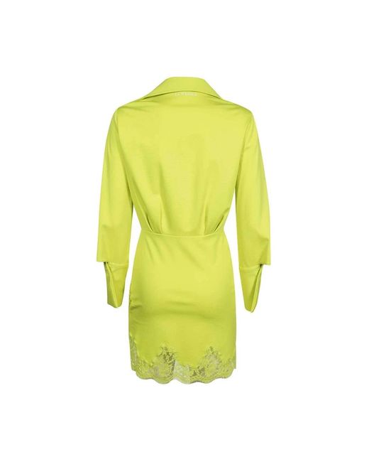 Ermanno Scervino Yellow Short Dresses