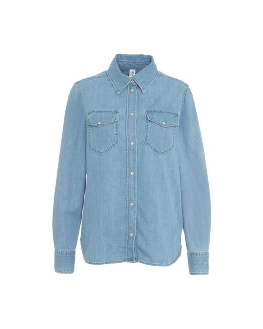 Denim Shirts Liu Jo en coloris Blue