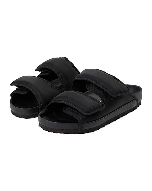 Birkenstock Black Sliders