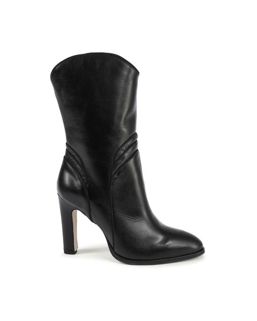 Tommy Hilfiger Black Heeled Boots