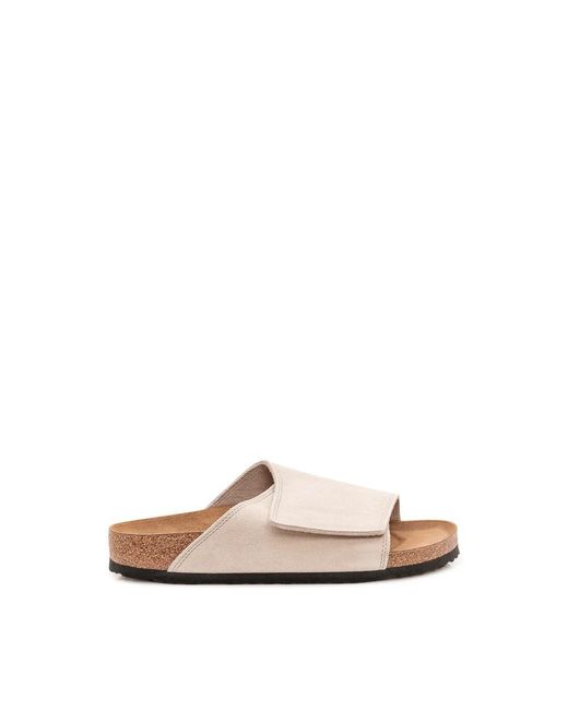 Birkenstock Schoenen ,Leer Solana Vl Suède Leer Smalle Pasvorm in het Natural voor heren