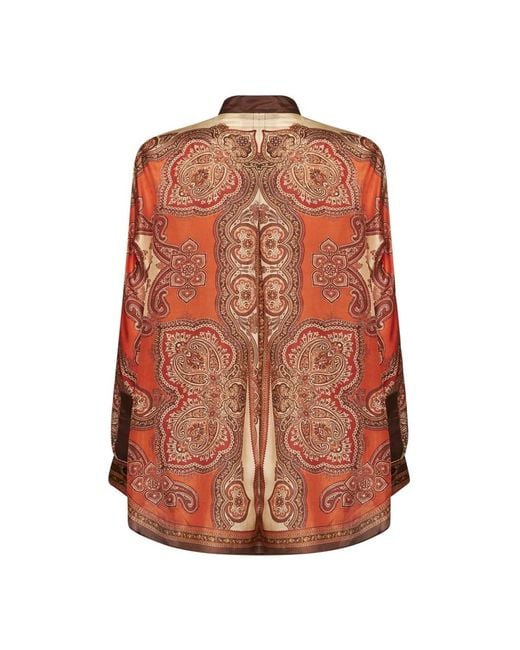 Zimmermann Brown Shirts