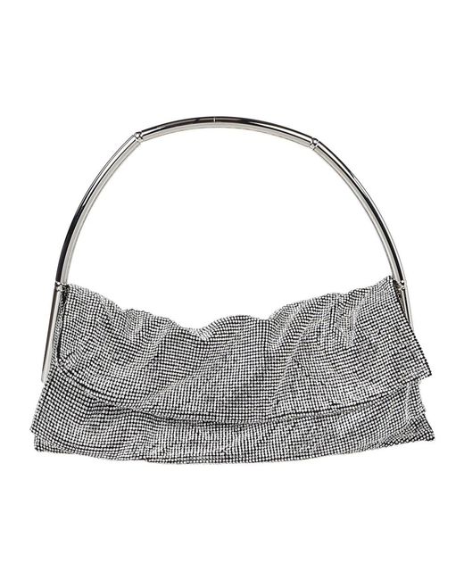 Benedetta Bruzziches Gray Handbags