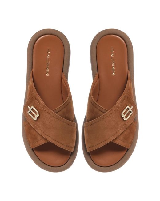Baldinini Brown Sliders