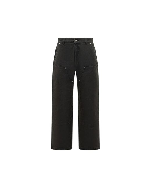Represent Black Straight Jeans for men