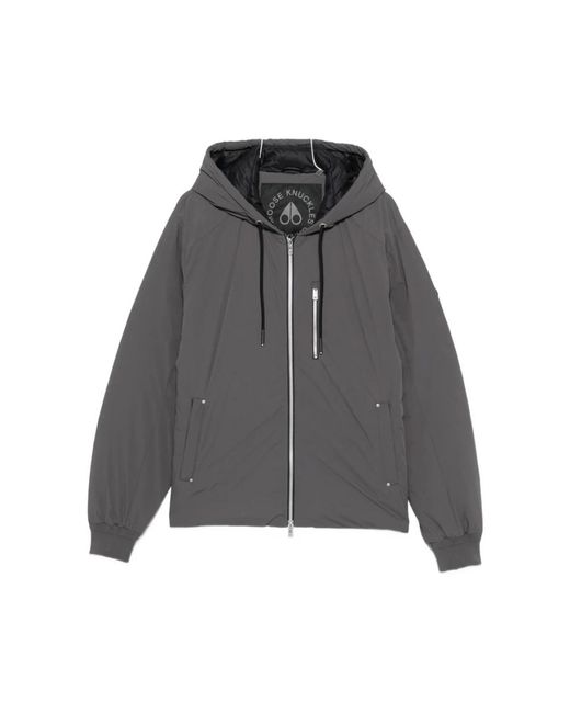 Moose Knuckles Gray Light Jackets for men