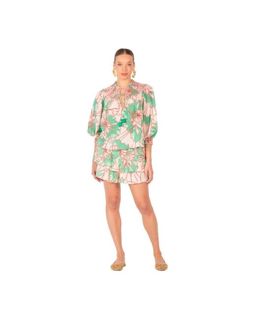 Poupette Green Blouses