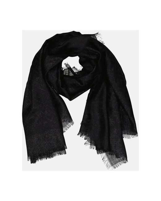 Fendi Winter Scarves in Black Lyst UK