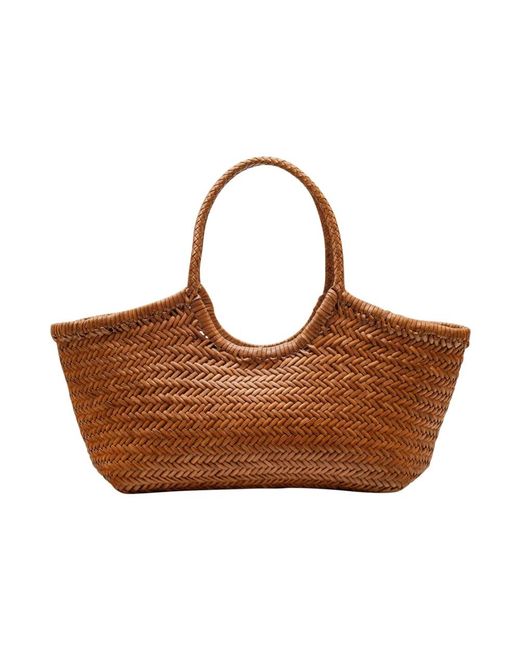 Tote Bags Dragon Diffusion de color Brown