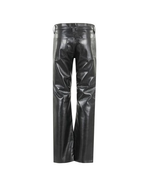 Agolde Gray Wide Trousers