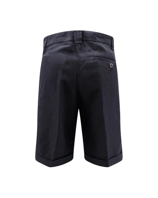 Aspesi Blue Long Shorts
