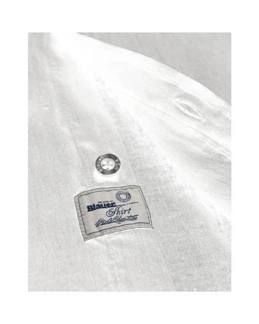 Blauer Casual Shirts in het White voor heren