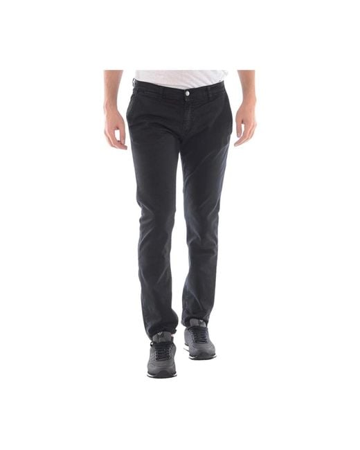Daniele Alessandrini Blue Chinos for men
