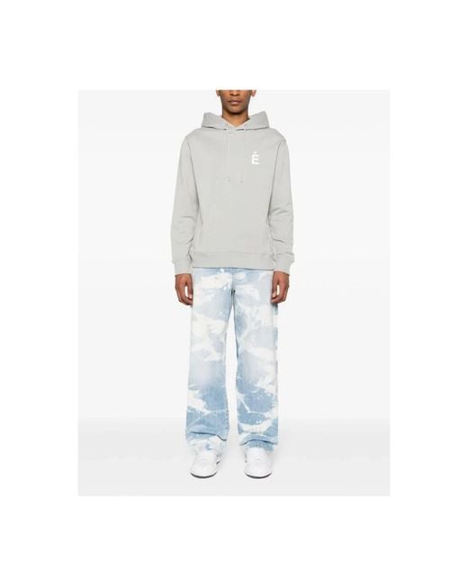 Etudes Studio Gray Hoodies for men