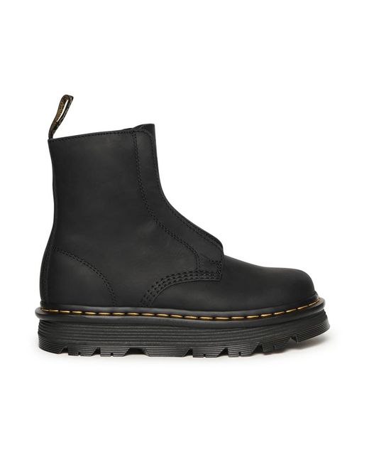 Dr. Martens Black Lace-Up Boots
