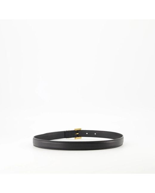 Saint Laurent Black Belts
