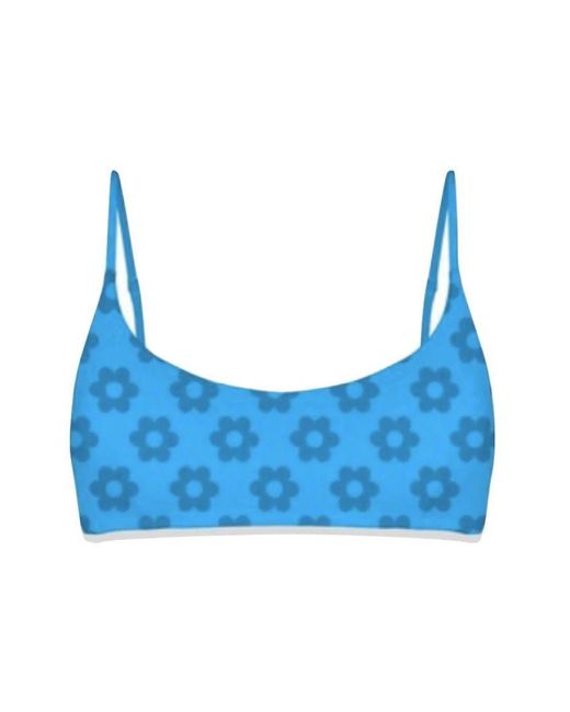 Mc2 Saint Barth Blue Bikinis