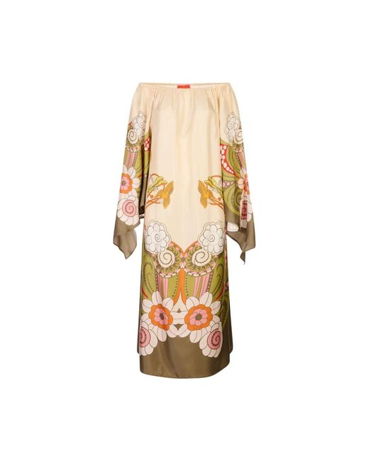 LaDoubleJ Metallic Maxi Dresses