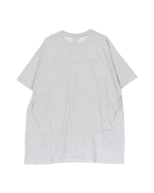 Thrasher Tops ,Grijs ,Katoen Skatemag Tee T-Shirt Grijs/Rood in het White voor heren