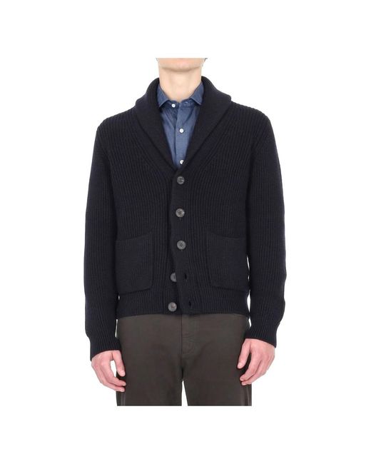 Drumohr Cardigans in het Blue voor heren
