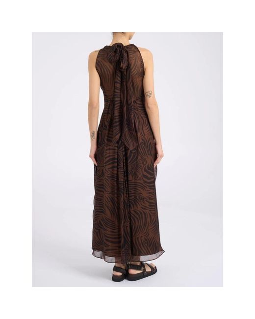 Max Mara Brown Maxi Dresses