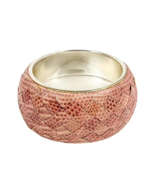 Bottega Veneta Pink Bracelets