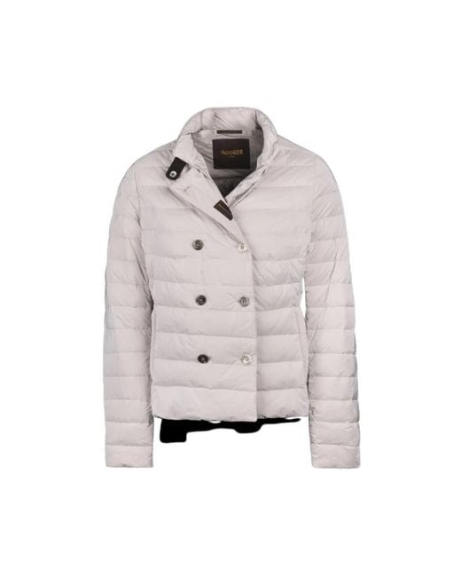 Moorer Gray Down Jackets